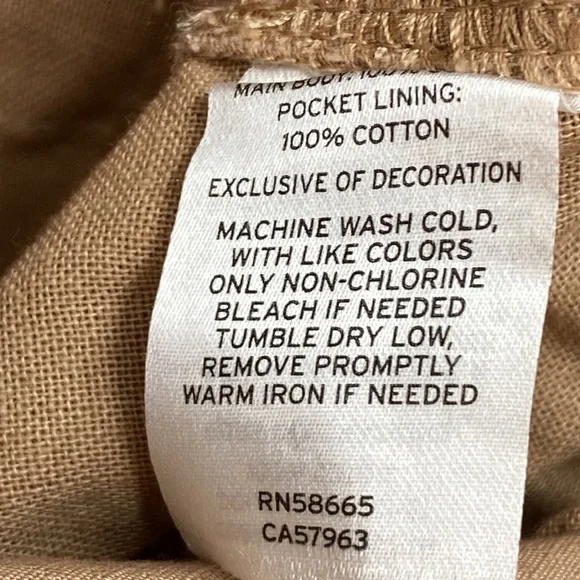Nordstrom’s BP Khaki Cargo 2XL Wide‎ Leg Pants - Picture 14 of 15